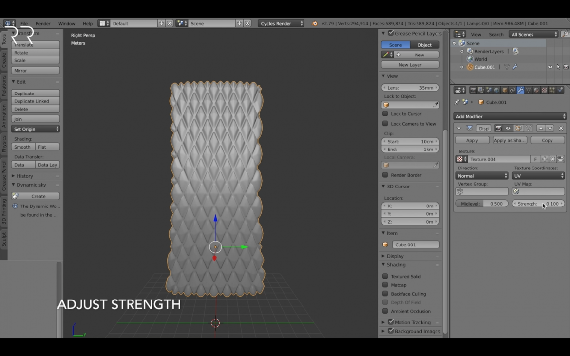 Creating 3D Textures for 3D Printing – RomanReiner
